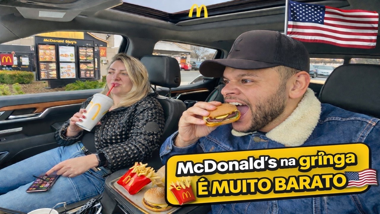 O MC DONALD'S DO BRASIL É 1000X MELHOR