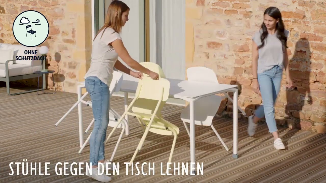 Fermob | M&ouml;beltipps | &Uuml;berwinterung Gartenm&ouml;bel | smow