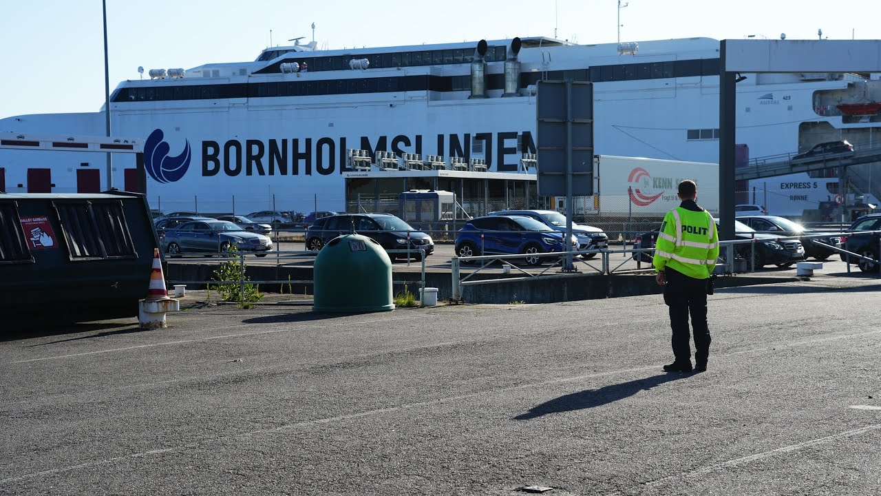 Express 5 og grænsekontrol på Bornholm 4/8-23