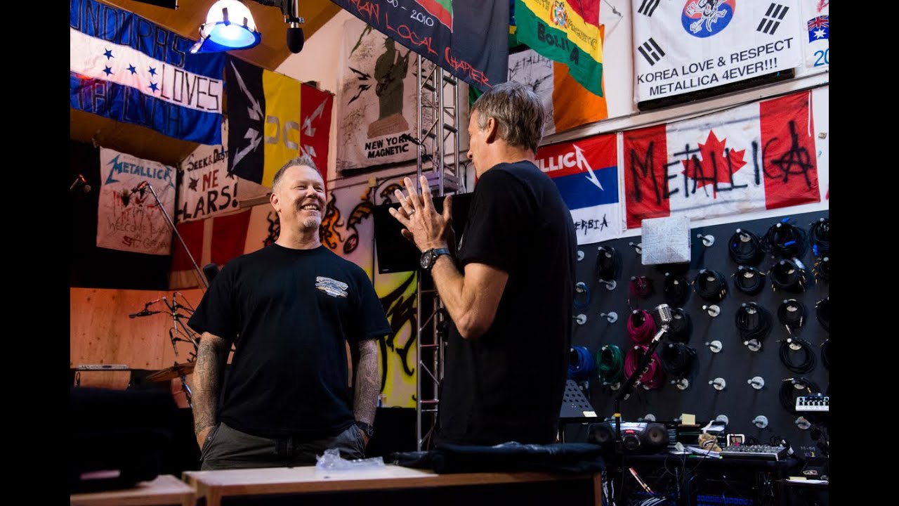 James Hetfield of Metallica Talks X Games Austin