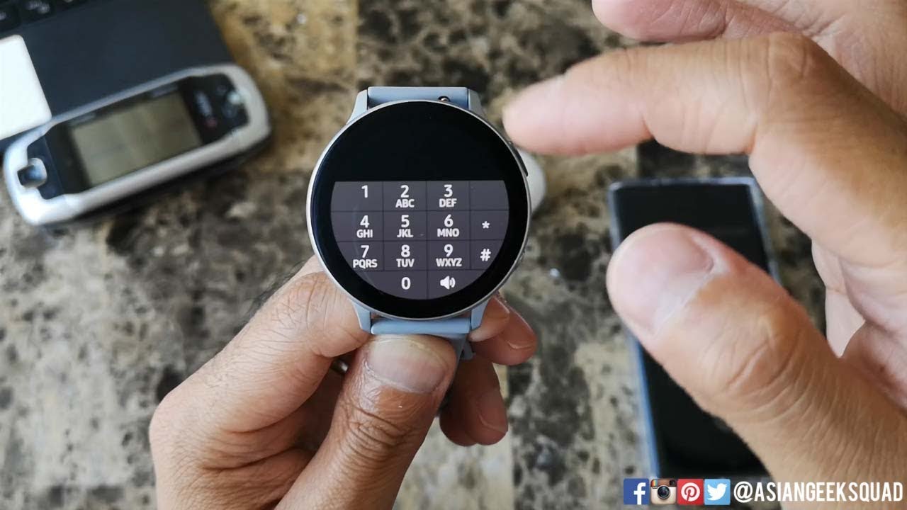 Galaxy Watch Active 2 (and Watch 3) - Phone Calls, SMS, Whatsapp