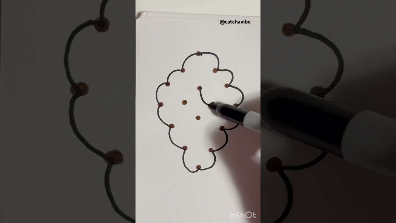 Easy😍#easydrawing #art #dotdrawing #shorts #satisfying #shortvideo #catchavibe