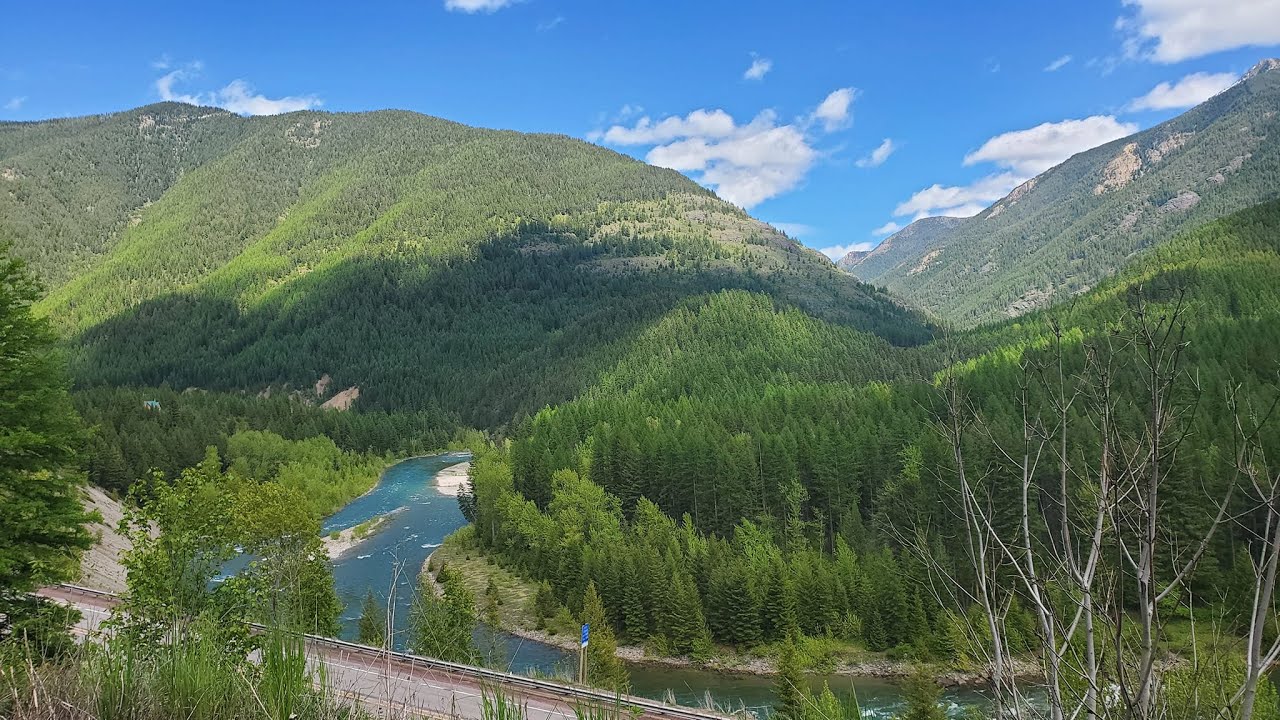 MONTANA WINDSHIELD TOUR - Drive HW2 from East Glacier Park Village to Camp at Essex, MT June 5, 2024