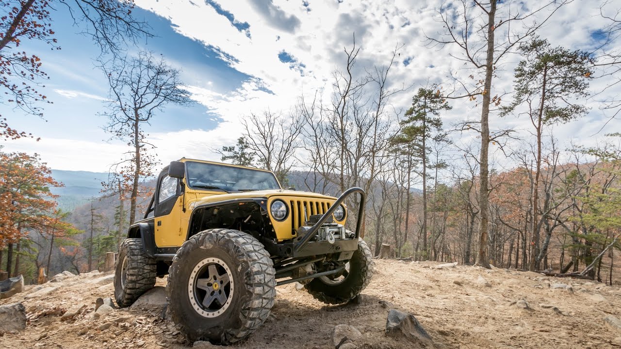 V-8 Jeep Wrangler TJ on Nitto Mud Grapplers