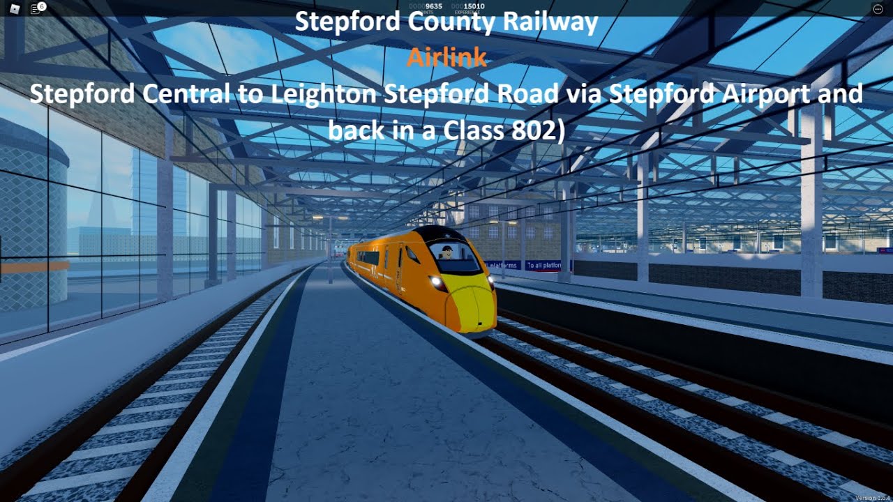 Airlink (Express) SC to LSR via Stepford Airport and Back on (Class 802) (SCR 1.6.4) (Timelapse)