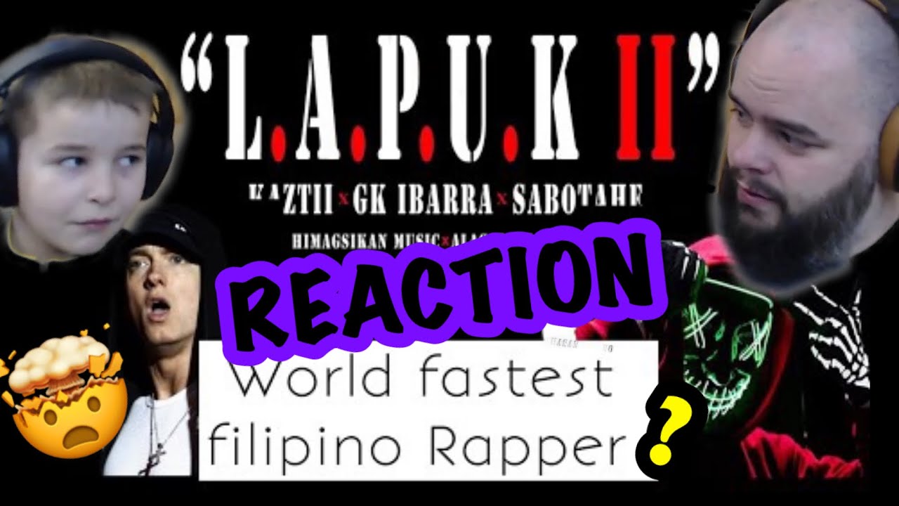 FASTER THAN EMINEM ! | L.U.P.U.K II - KAZTII x GK IBARRA feat SABOTAHE | Metalheads Reaction