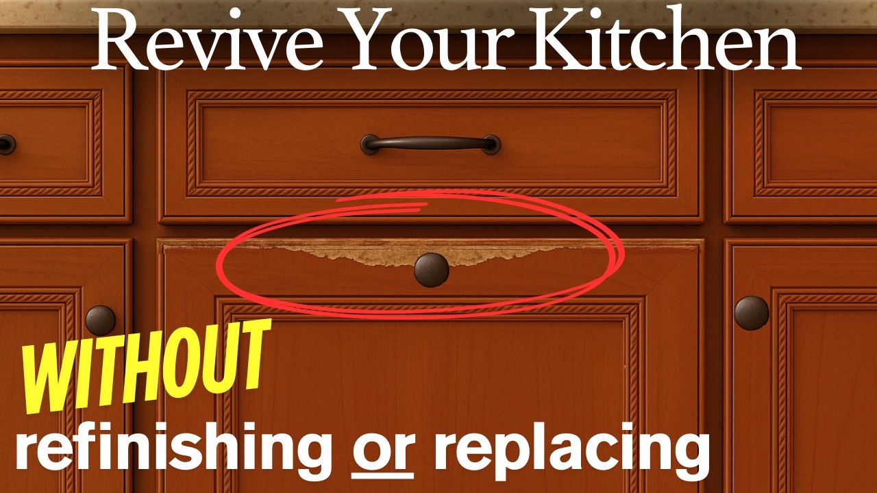 A Simple Fix for a Worn Cabinet Door