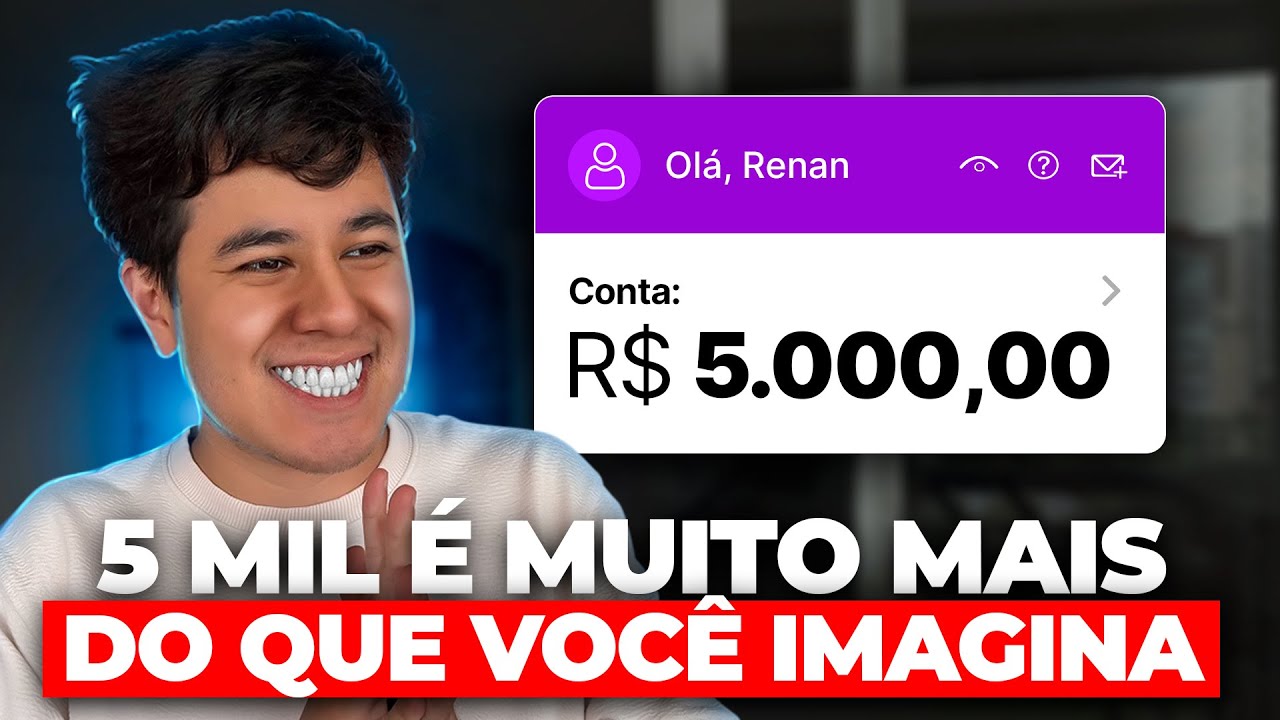 TUDO MUDA AP&Oacute;S CHEGAR NOS 5 MIL REAIS INVESTIDOS!
