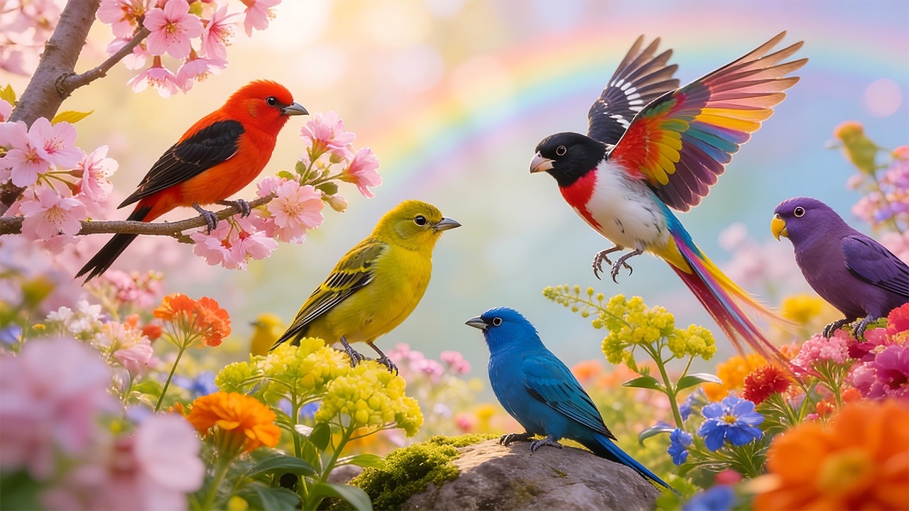 Tiny Wings, Big Beauty – Nature's Living Jewels: Earth’s Most Beautiful Small Birds