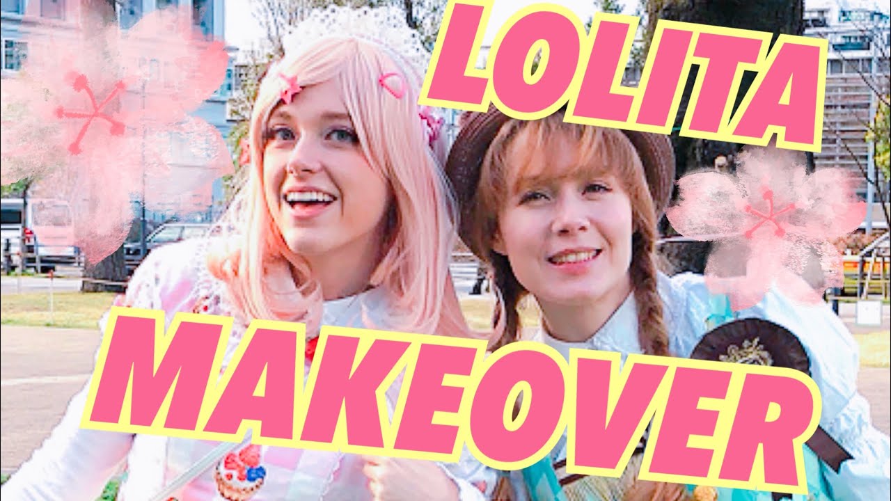 ♡Lolita Fashion Transformation♡ A Sweet Lolita Make-up Makeover