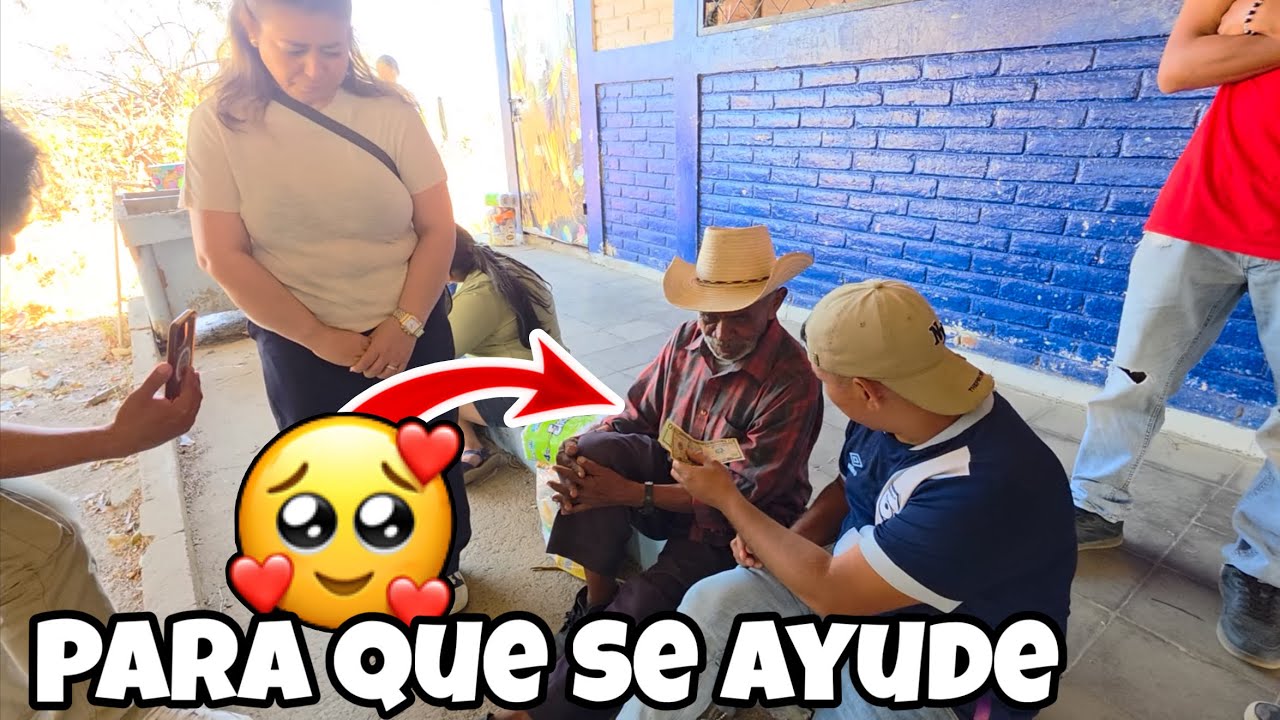 Nano Y Daysi Le Entregan Una GRAN Bendición🥹A Este Abuelito 