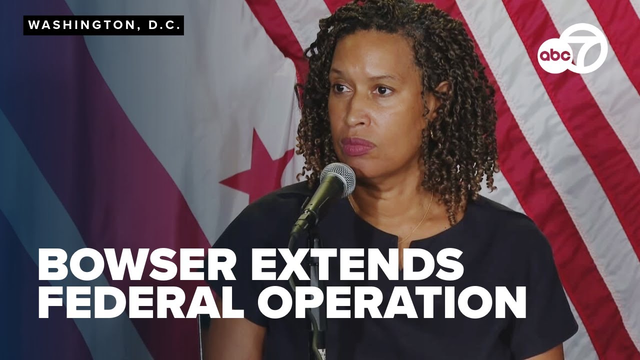 DC mayor issues order on federal law enforcement cooperation to tackle crime and homelessness