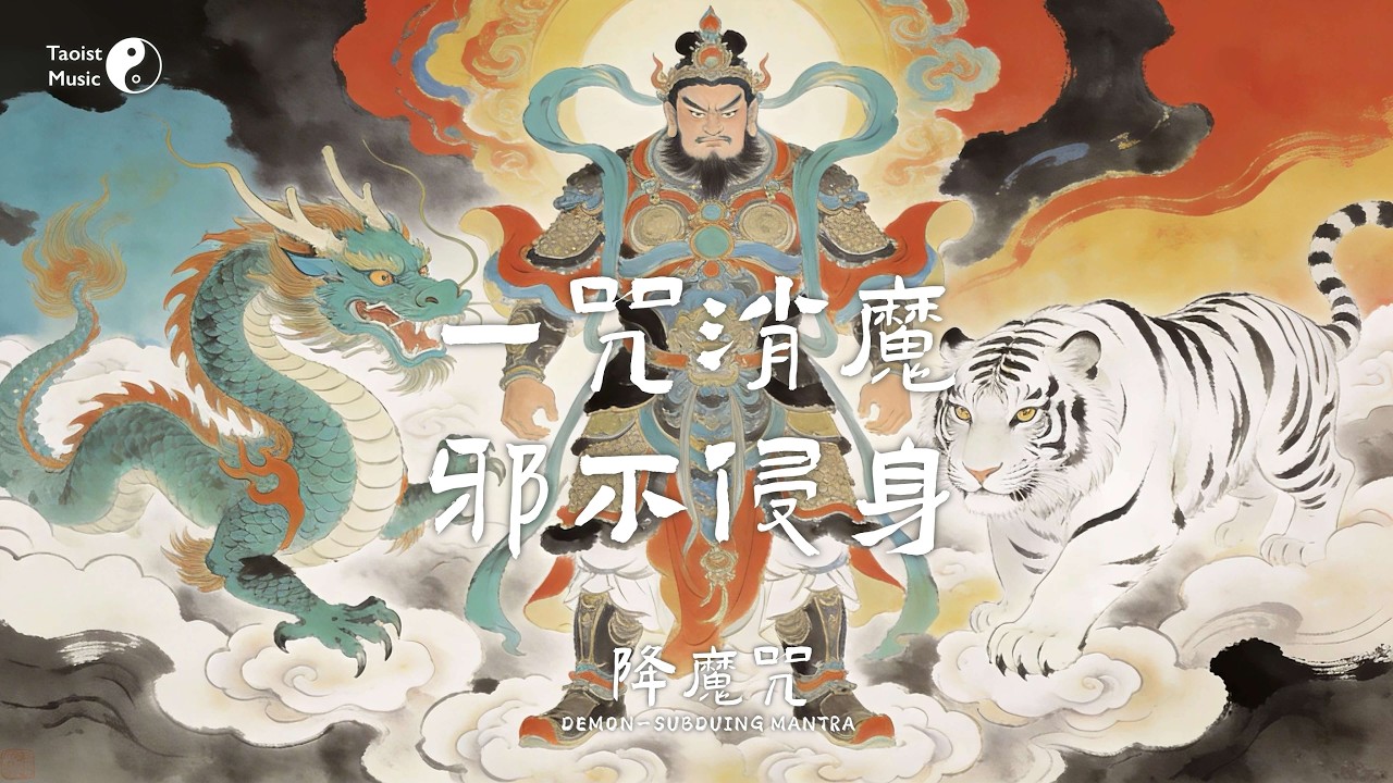 青龍白虎守護！道教「降魔咒」一咒消魔，邪不侵身！Taoist the 