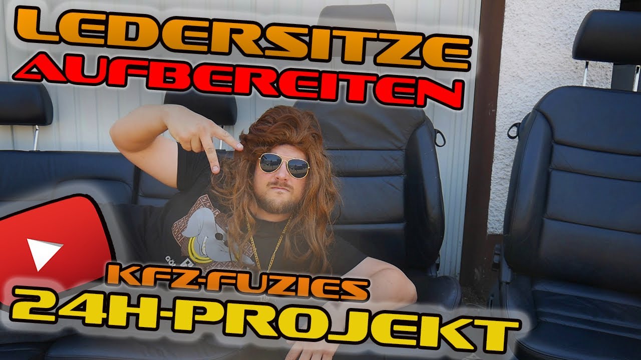 Audi A3 8l Ledersitze aufbereiten 24h-projekt Kfz-Fuzies