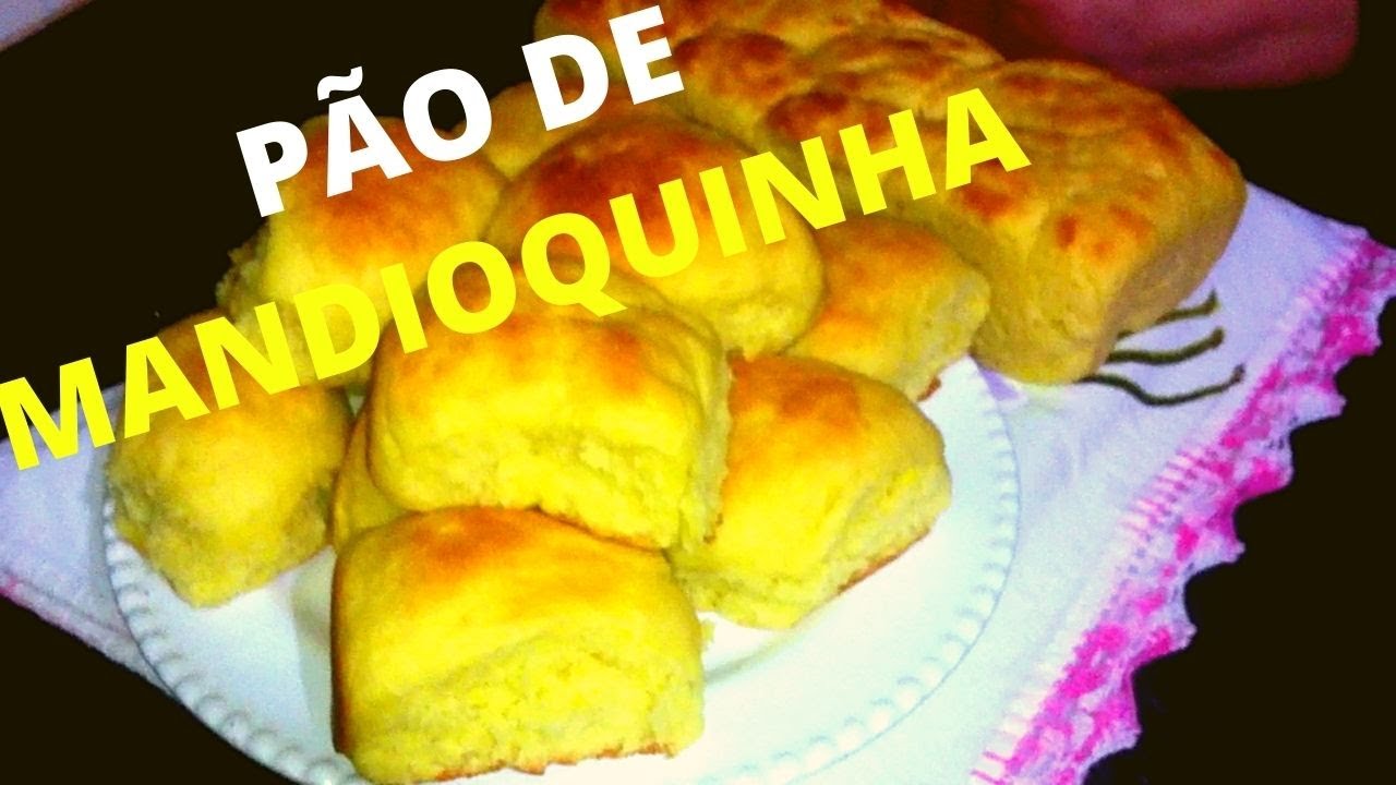Como fazer pão de mandioquinha