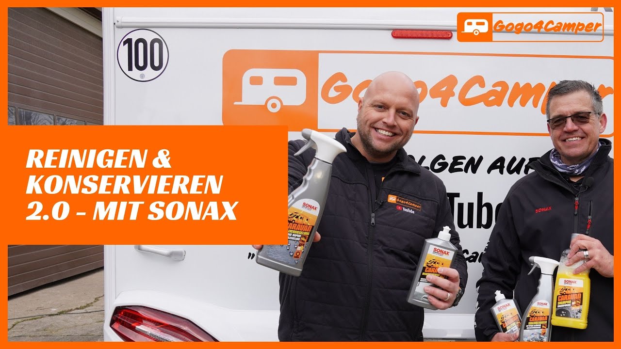 Wohnwagen & Wohnmobil reinigen, polieren & konservieren - Expertentipps | Sonax Caravan Serie [NEU]