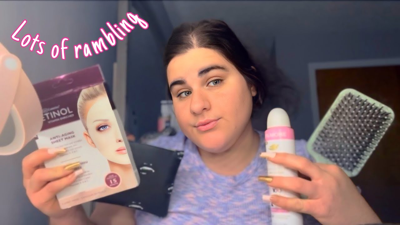 ASMR tapping sounds while I ramble about nothing 💅