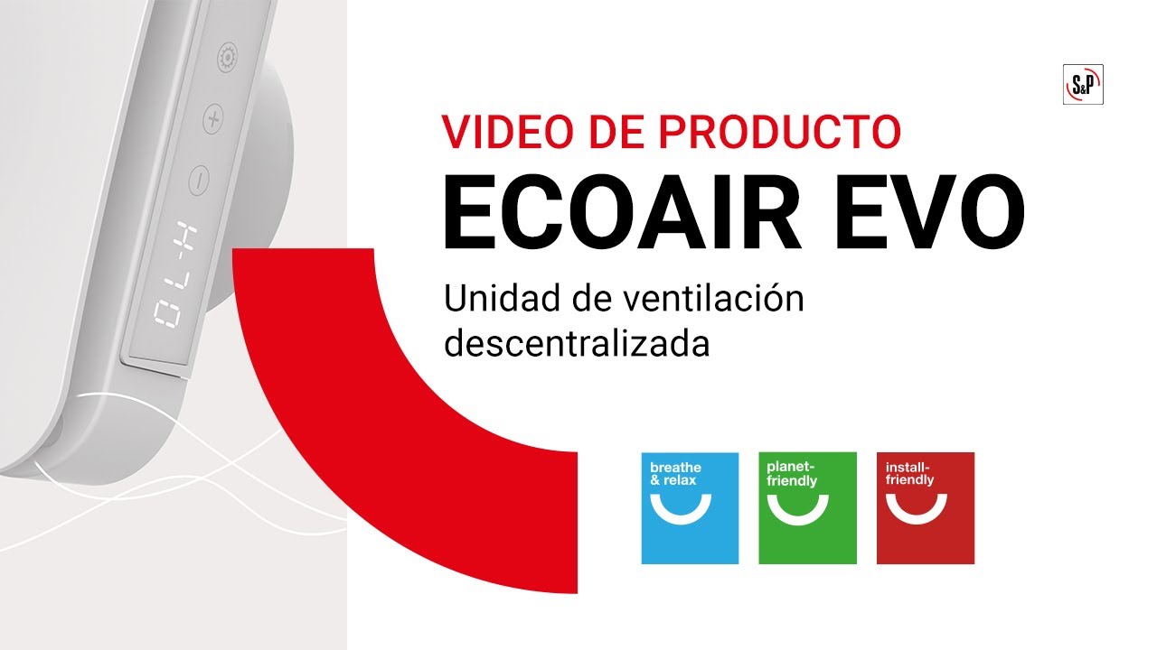 ECOAIR EVO: Ventilación descentralizada eficiente e innovadora | Soler & Palau