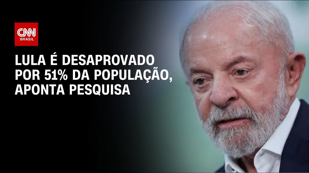 Real Time Big Data: 51% desaprovam governo Lula; 44% aprovam | CNN NOVO DIA