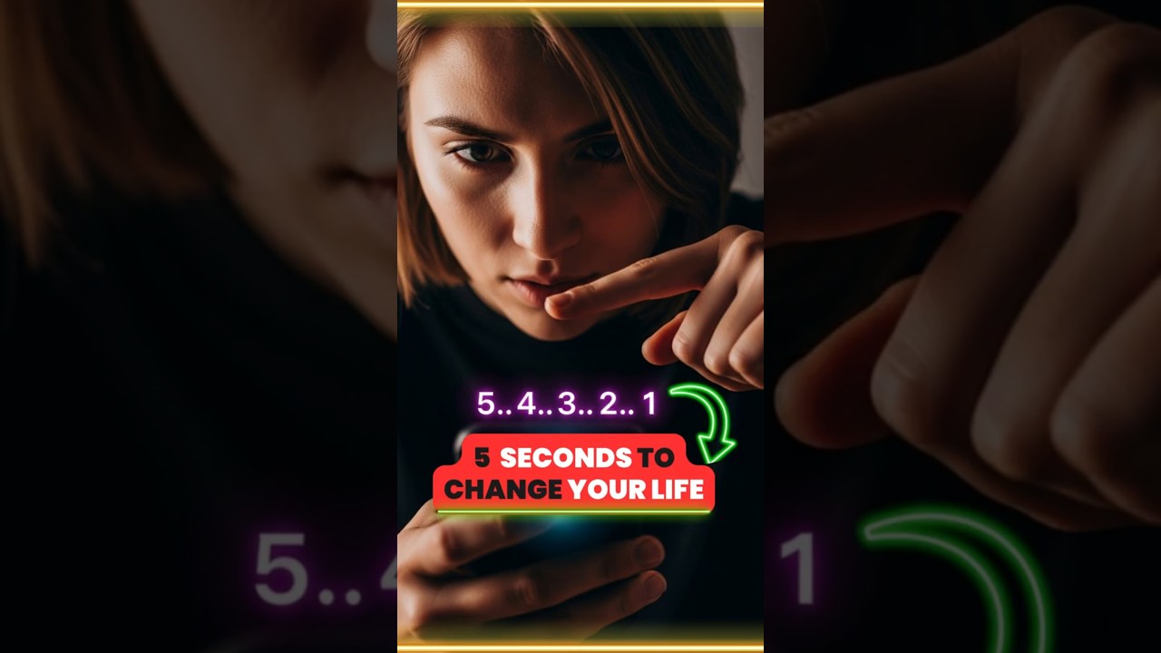Overthinking? Try This 5 Second Hack and Win 🧠✨ #shorts #lifeanddivinity #motivation