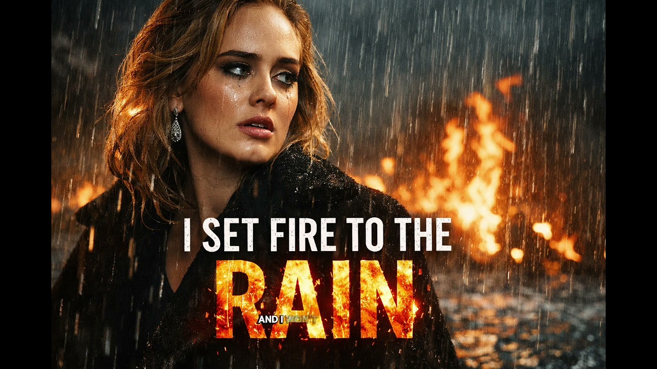 Adele,I Set Fire to the Rain… and It Burned His Name
