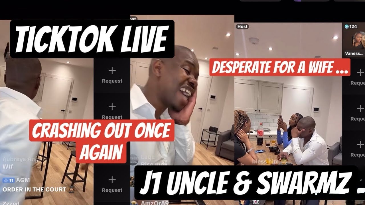 J1Uncle Crashes Out on Date With His Ex 😳 Swarmz Sets Him Up Live!