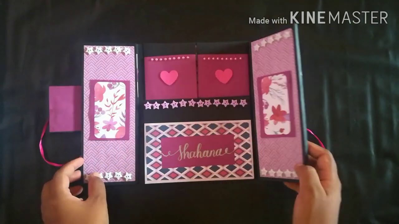 Flip flap photo album