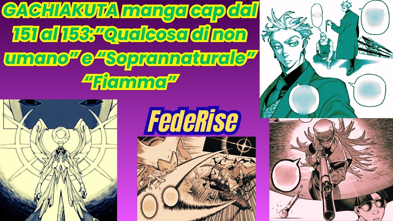 GACHIAKUTA manga cap 151 a 153 :