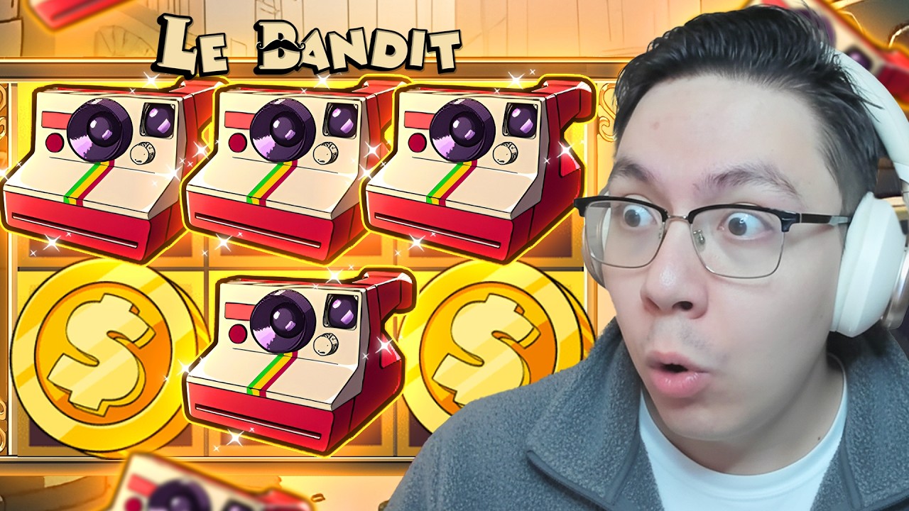 FIRST SPIN GIANT BONUS on Le Bandit
