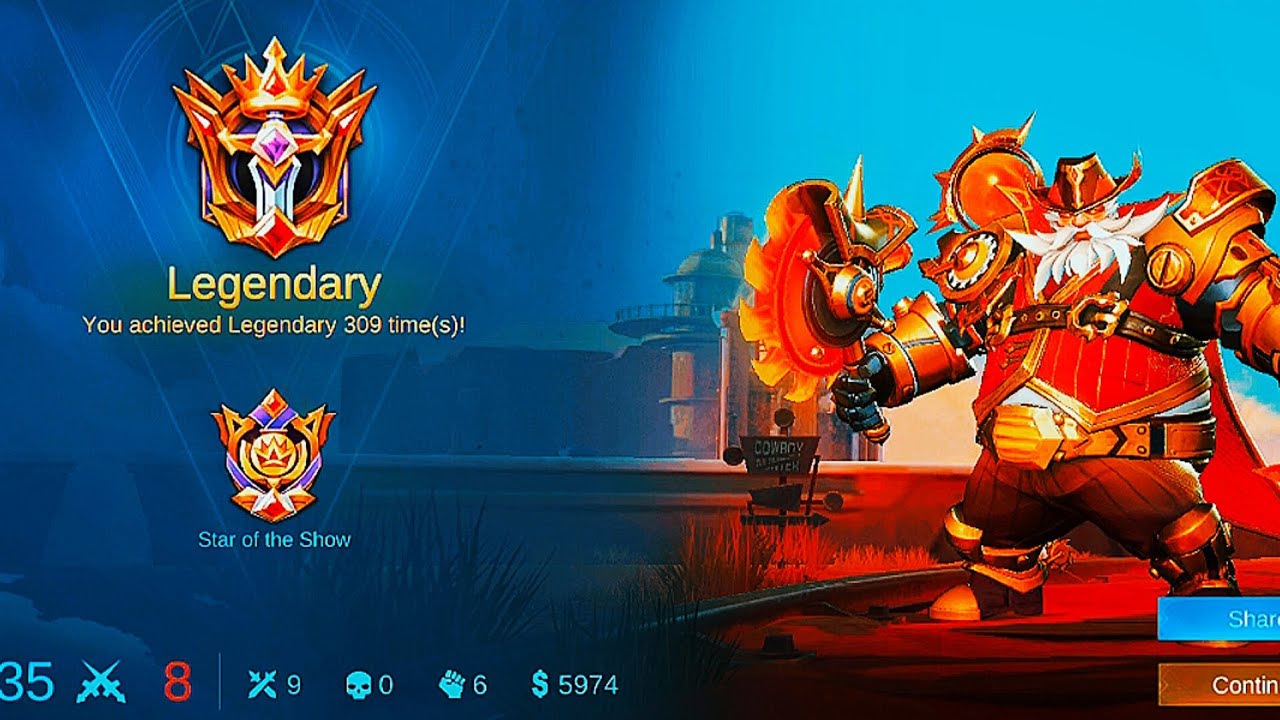 First Time Franco – Blazing Axe! Legendary Gameplay | Star of the Show | MLBB 5v5