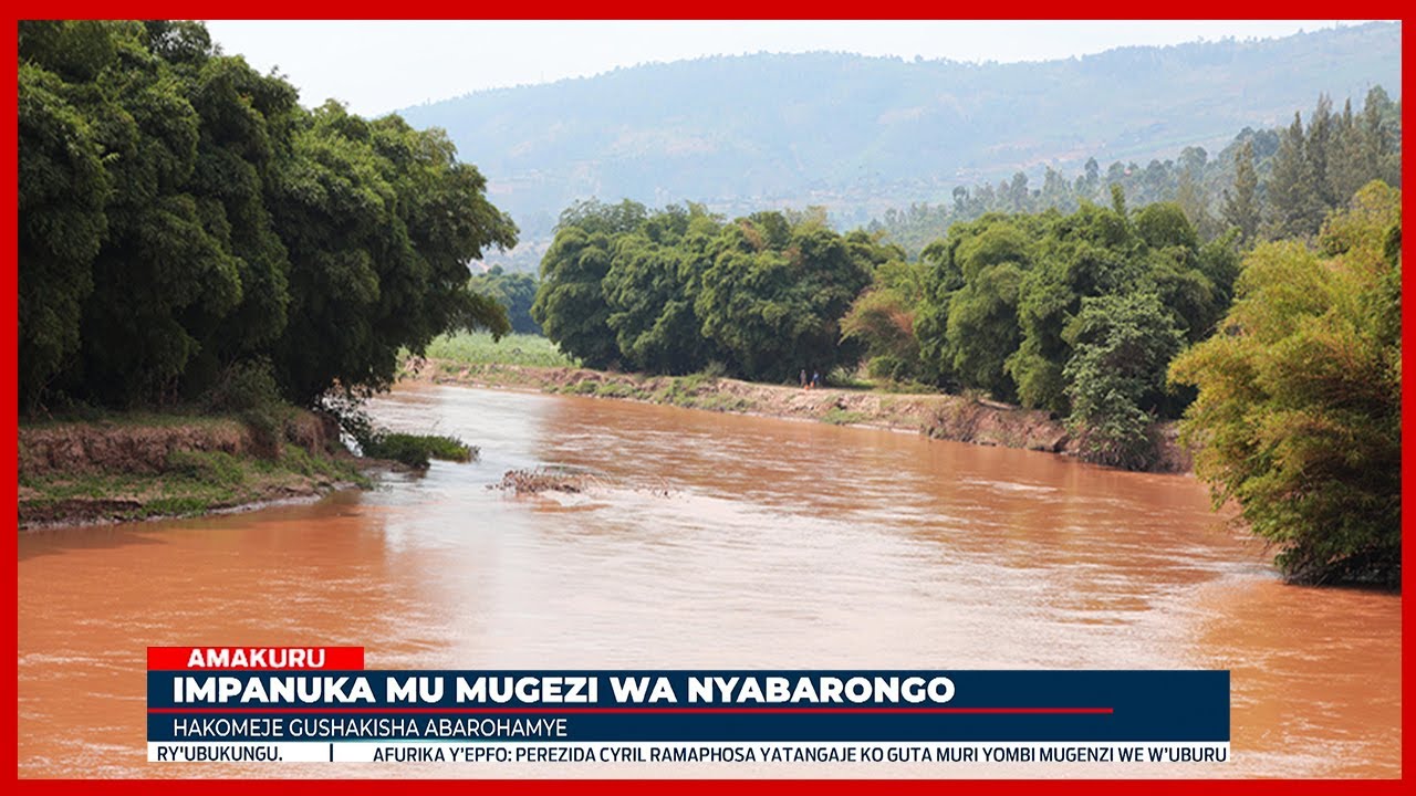 Abantu 10 biganjemo abana barohamye mu bwato mu ruzi rwa Nyabarongo