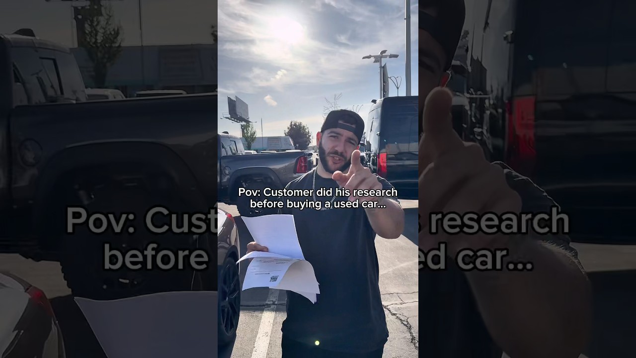 This is how you get the BEST deal on a used car!👀🔥 #carsales #carsalesman #carbuying #carshopping
