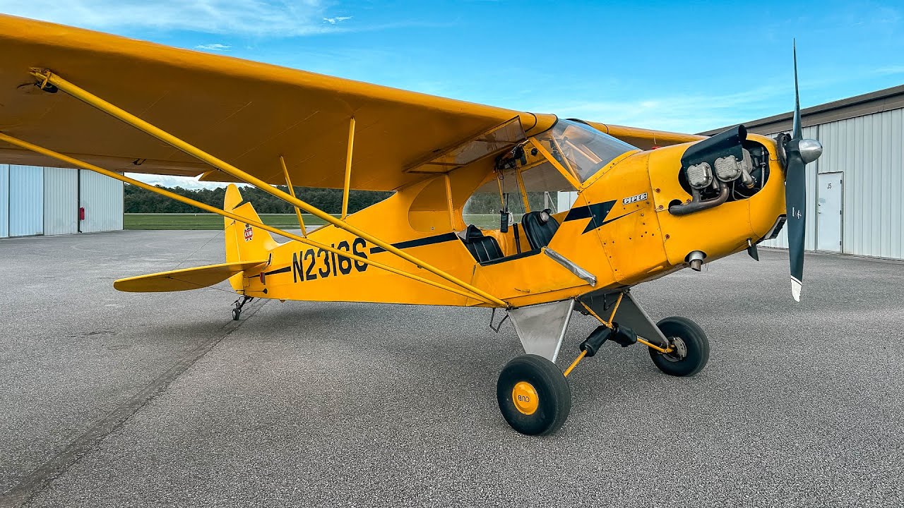 28 July 2024 - 1939 Piper J3 Cub 3 Takeoffs and Landings