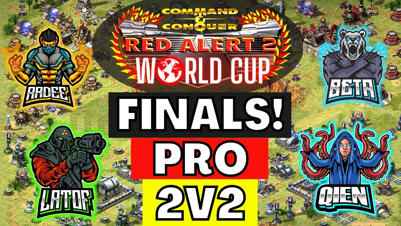 🌟EPIC! - Pro 2v2 Finals | $650 Red Alert 2 World Cup Tournament (Command & Conquer: Yuri's Revenge)