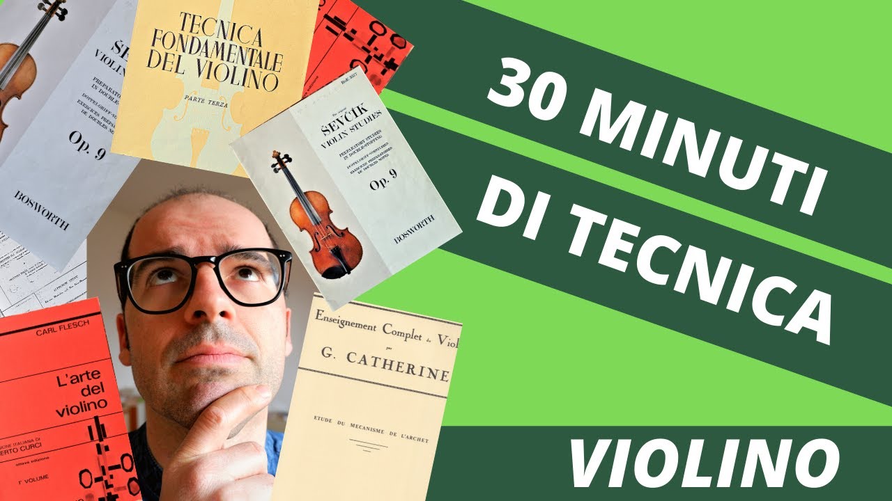 30 MINUTI DI TECNICA| Lezioni di VIOLINO | Non sprecare il tuo tempo!