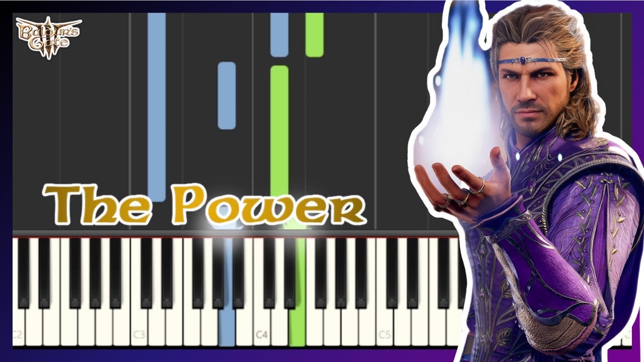 The Power | Baldur's Gate 3 (PDF + Sheet Music) Synthesia Piano Tutorial