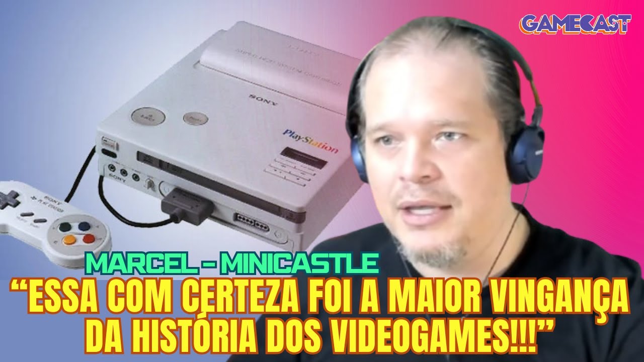 QUANDO A SONY SE VINGOU DA NINTENDO  com Marcel - Minicastle.org #cortes