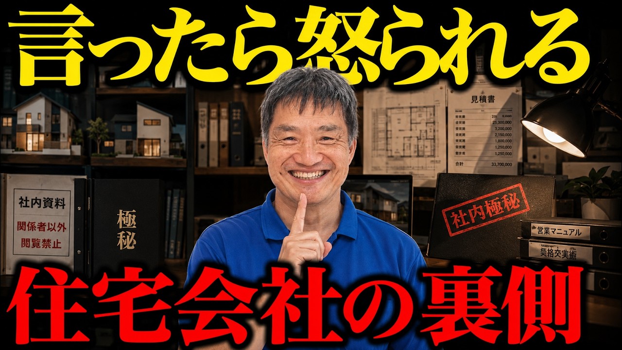 これを言ったら怒られるかも！住宅会社の裏側を暴露　その①【八尾市の新築・注文住宅】