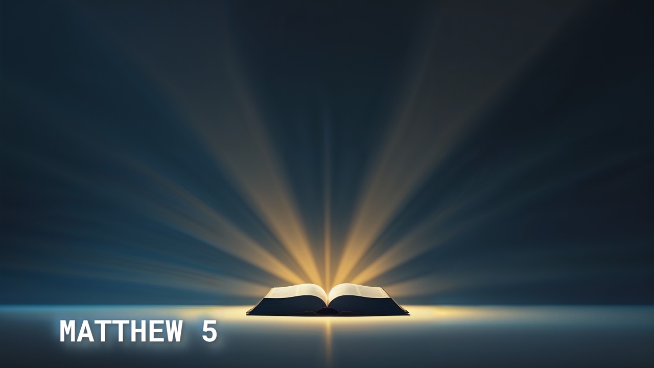 Gospel of Matthew — Chapter 5 | Peaceful Scripture Reading