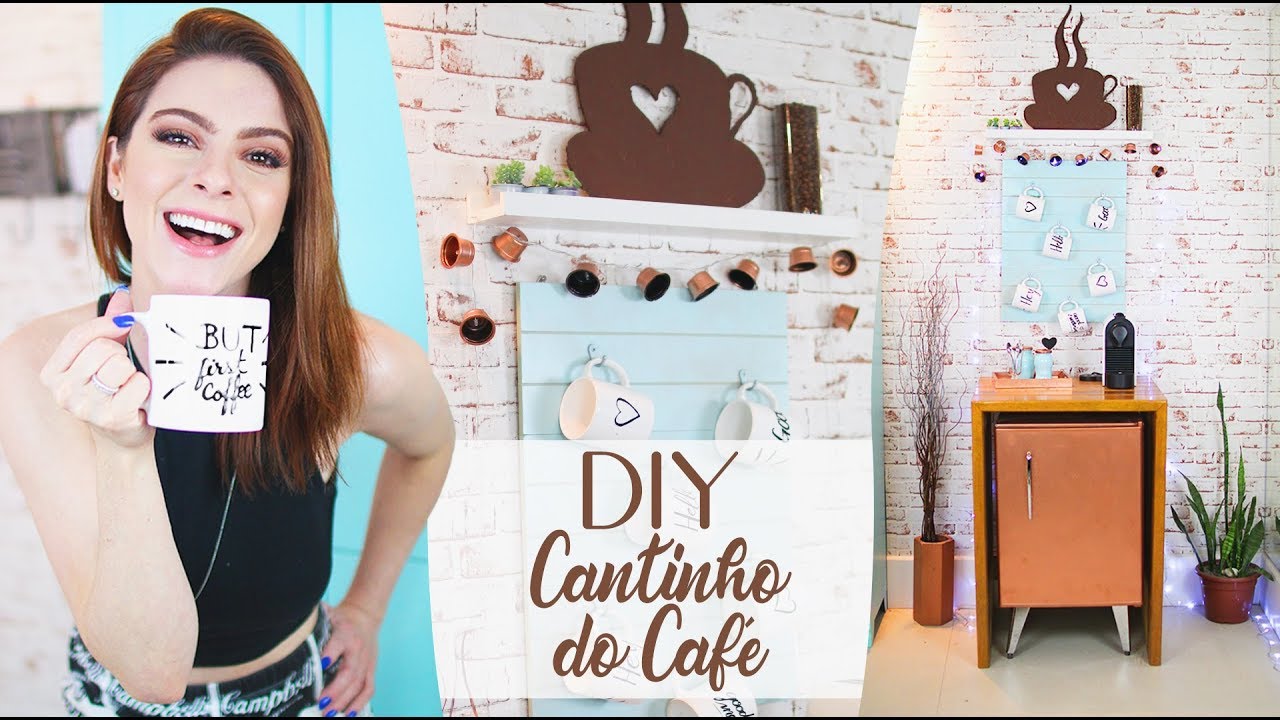 DIY :: Coffee Station! MUITAS DICAS TOPs! #decor #café