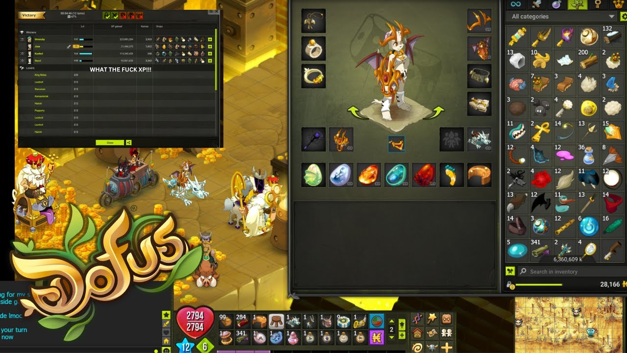 4:46 Nidas Double Chal Eca Feu/Air 12/6/6 Solo WORLD RECORD XP CHEAT - Temporis Osatopia 2 [DOFUS]
