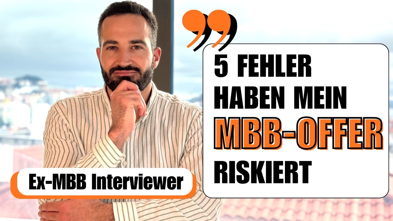 Was ich in meiner Case Interview Vorbereitung heute anders machen würde (als ex-MBB Interviewer)