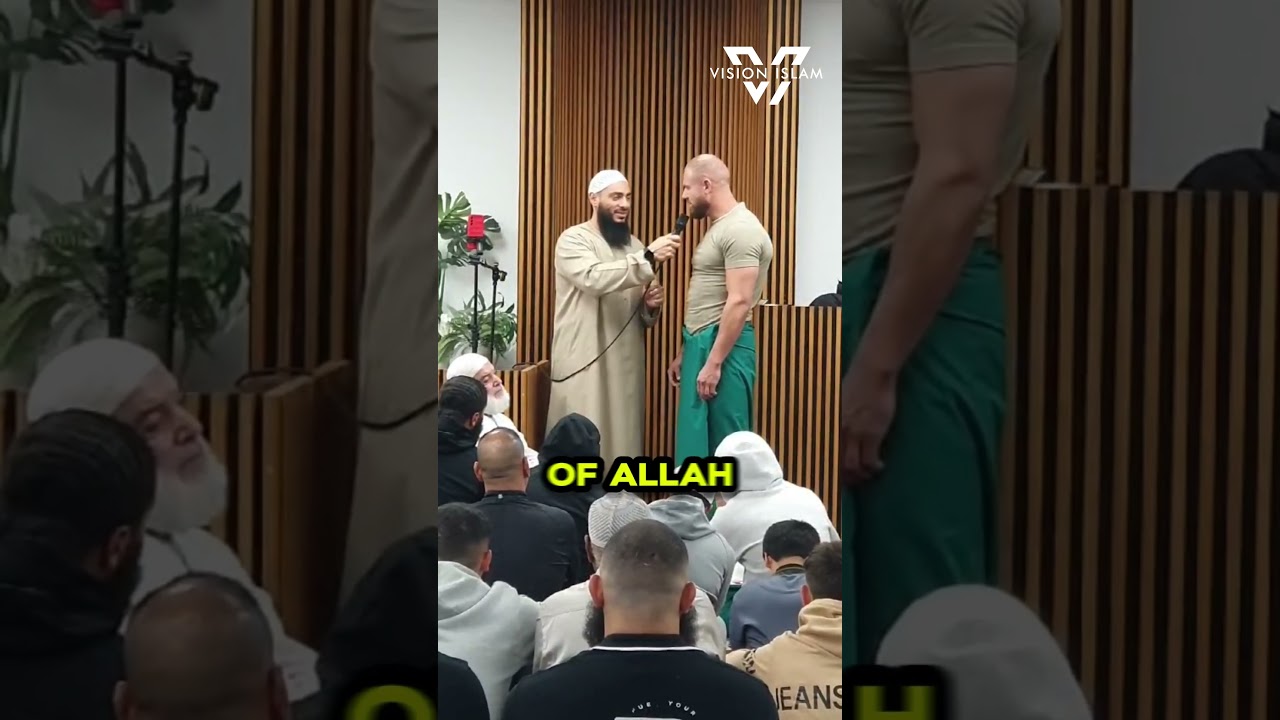Brother Kane Takes His Shahada. 