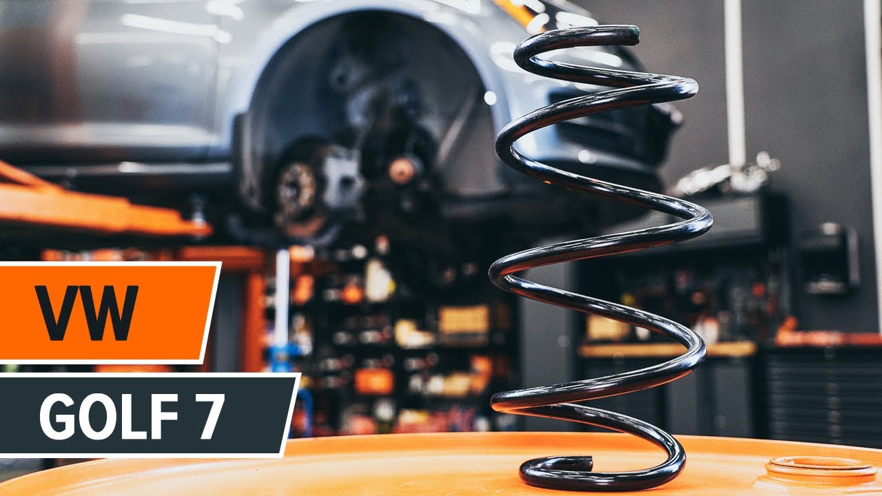 Så byter du fjädrar fram på VW GOLF 7 [AUTODOC-LEKTION]
