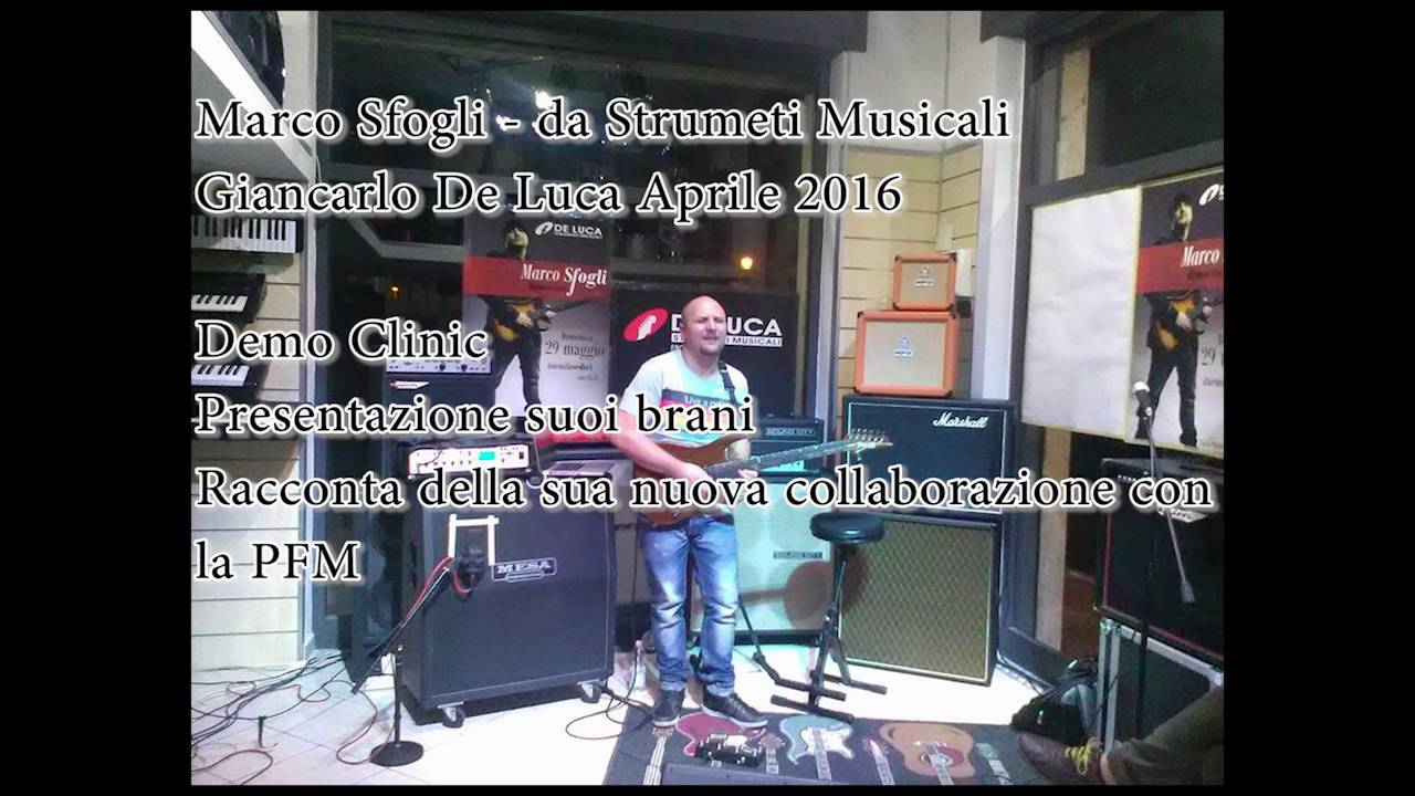 Marco Sfogli demo strumenti musicali De Luca Giancarlo brano2
