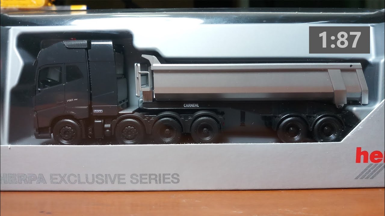 EP190 รถหัวลาก12ล้อVolvo FH750 herpa 1:87