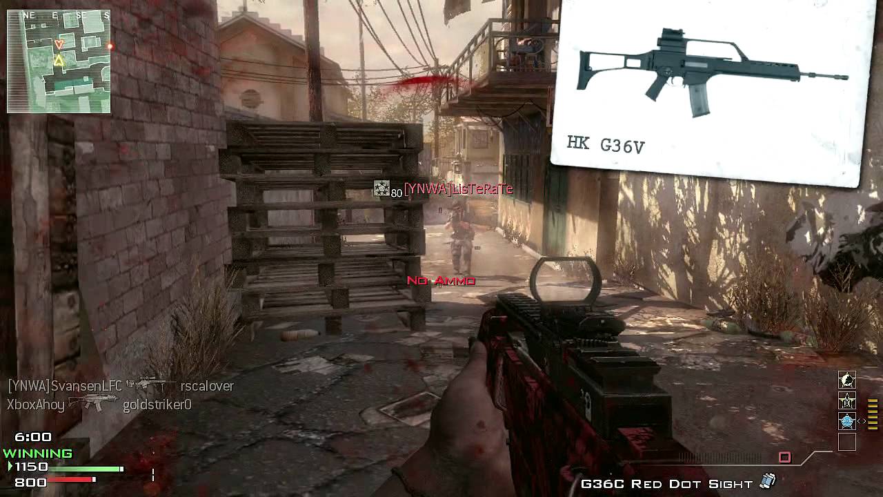 Weapons of Modern Warfare - G36C / MG36