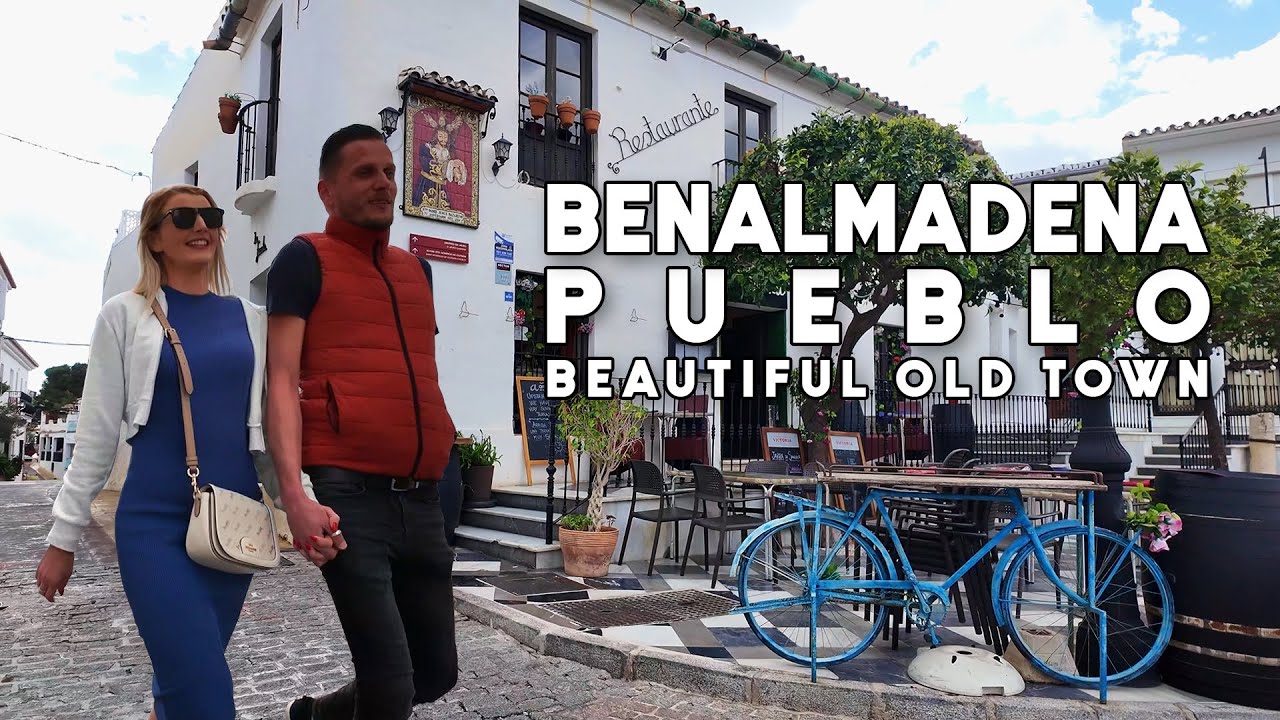 Benalmadena Pueblo Spain Beautiful Old Town & Colomares Castle 2024 Costa del Sol | Málaga [4K]