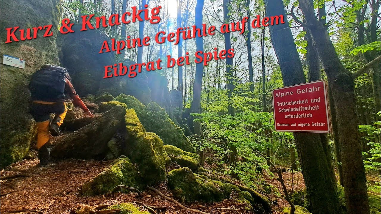Kurz & Knackig. Der Eibgrat bei Spieß in der Fränkischen Schweiz