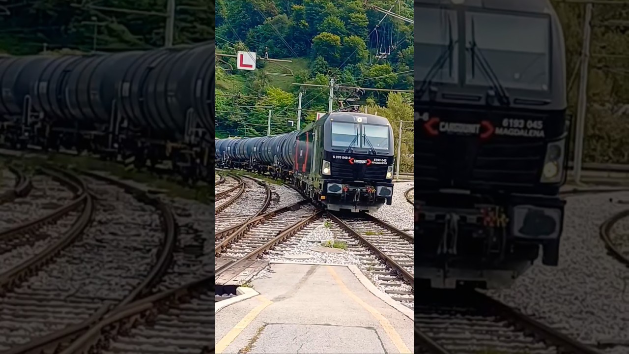 CARGOUNIT Train #cargo #tanker #train #locomotive #siemens #vector #shorts #ldegm #slovenia #railway
